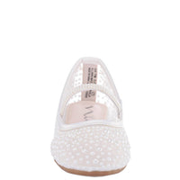 Nina - Girls' Pearl Mesh Ballet Flat Shoe