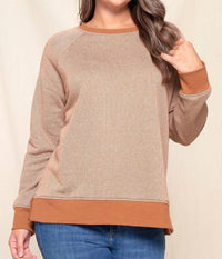 Doe And Rae - Curvy Piper Side Zipper Top