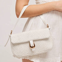 Urban Expressions - Women's Gloria Straw Crossbody Bag