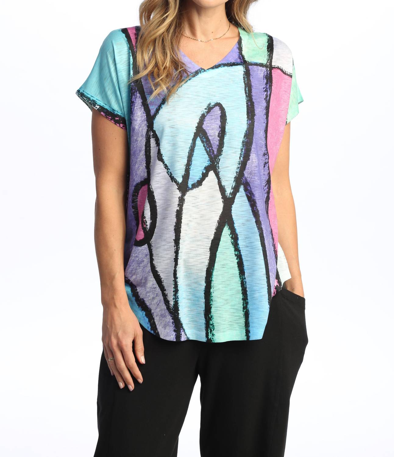 Jess & Jane - Sonata Cap Sleeve Top