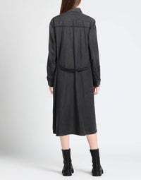 Diesel - D-paige Stram Silk Denim Midi Dress