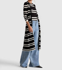 Alice + Olivia - Callan Striped Maxi Cardigan