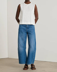 soeur ELIOTT JEAN in bleu - women's jeans - alternate view