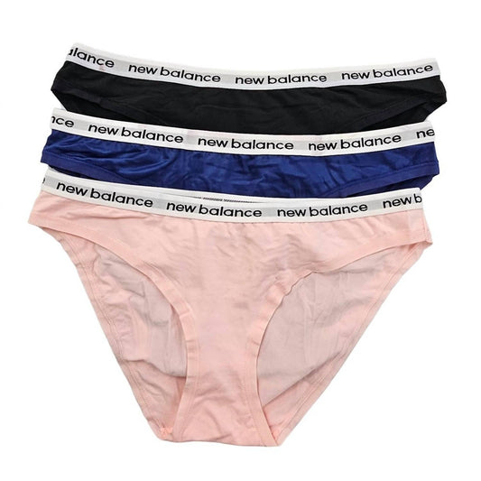 New Balance - Women's 3-Pack Performance Underwear Eversoft Hipster