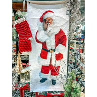 Tradecie - Shhhh Santa Crinkled Paper Art
