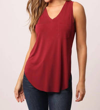 Another Love - Esther Breast Pocket Tank Top