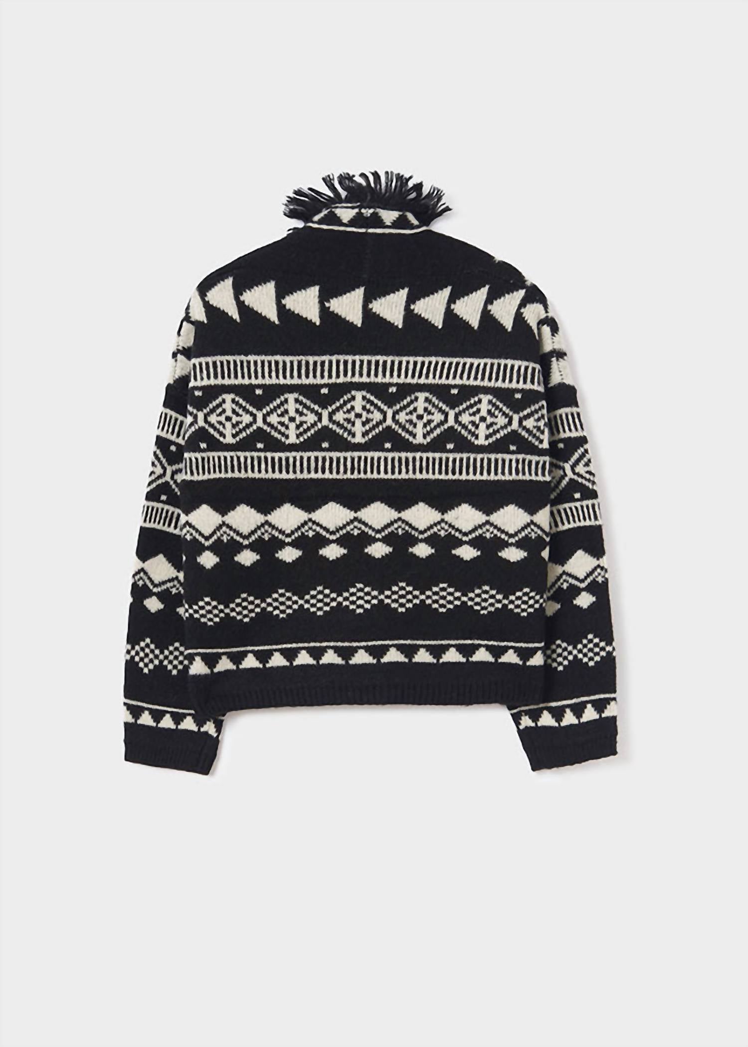 Mayoral - Fringed Knit Cardigan