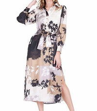 Jade - Shadow Bloom Midi Dress