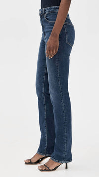 Frame - The Ruler High Rise Slim Straight Jeans