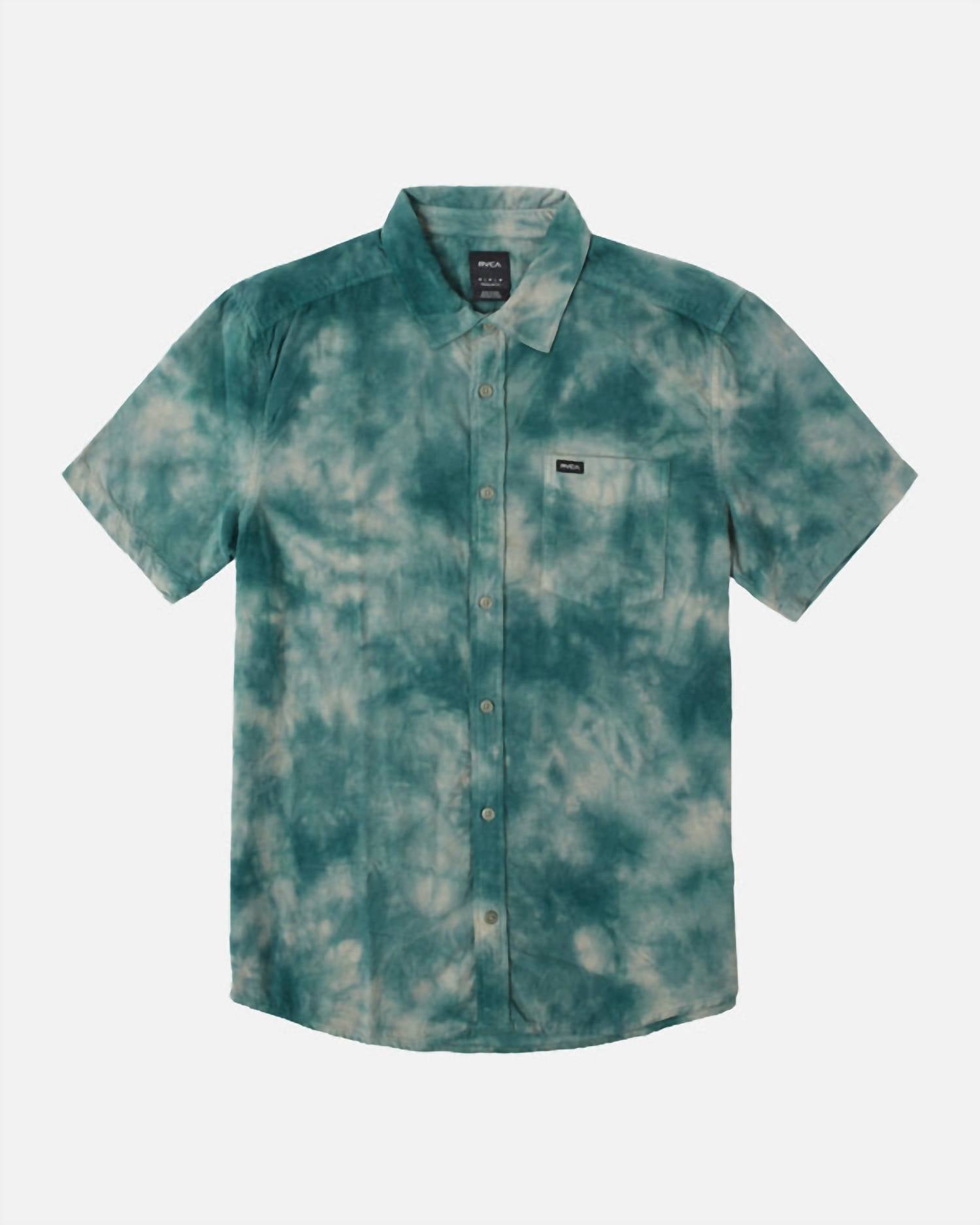 Rvca - Men's Bleach Cord Woven Shirt
