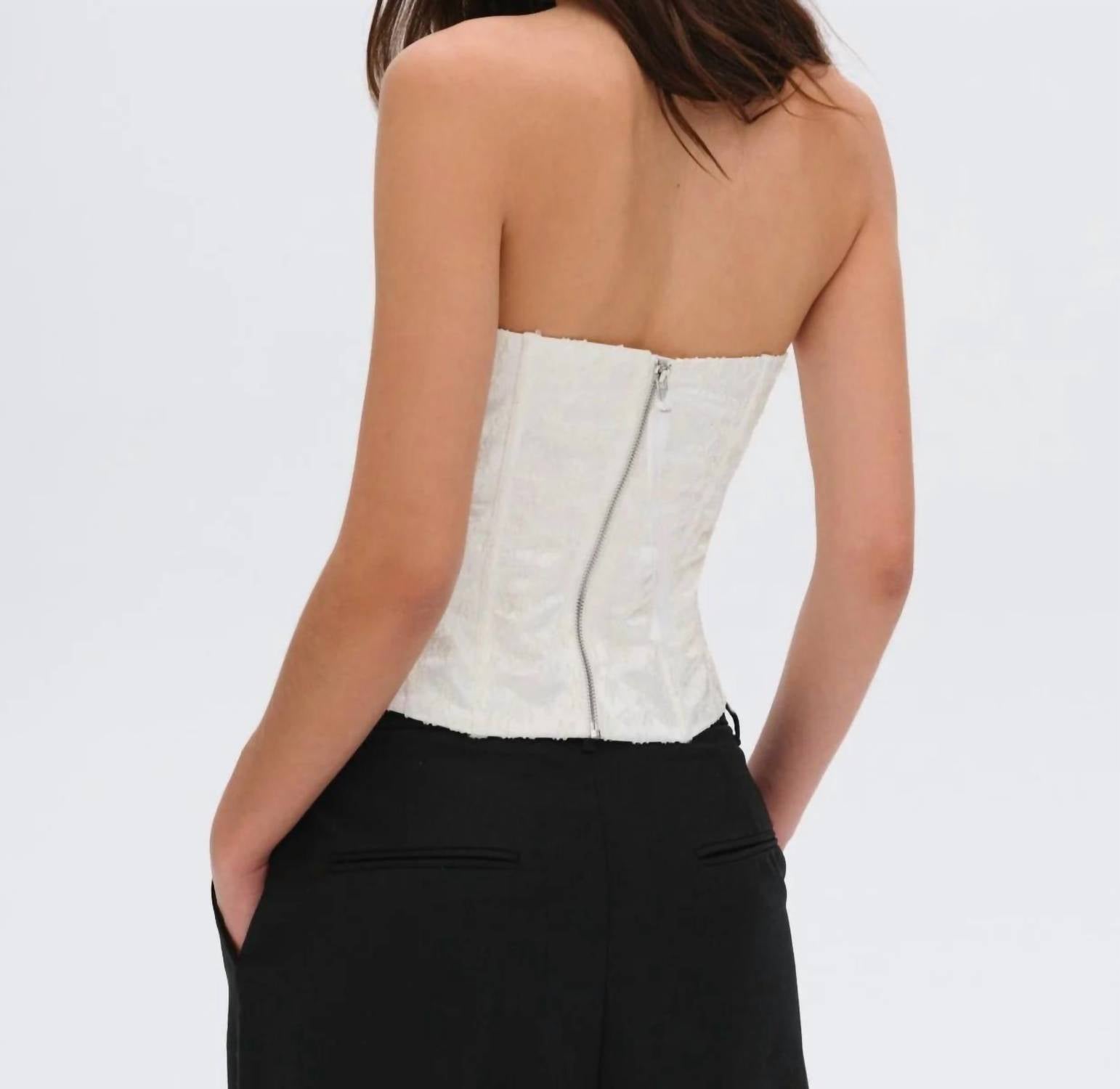 For Love & Lemons - Lilibet Corset Top