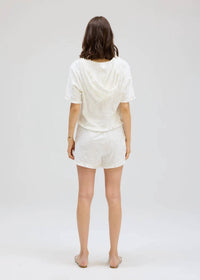 Allison - Capri Drawstring Shorts