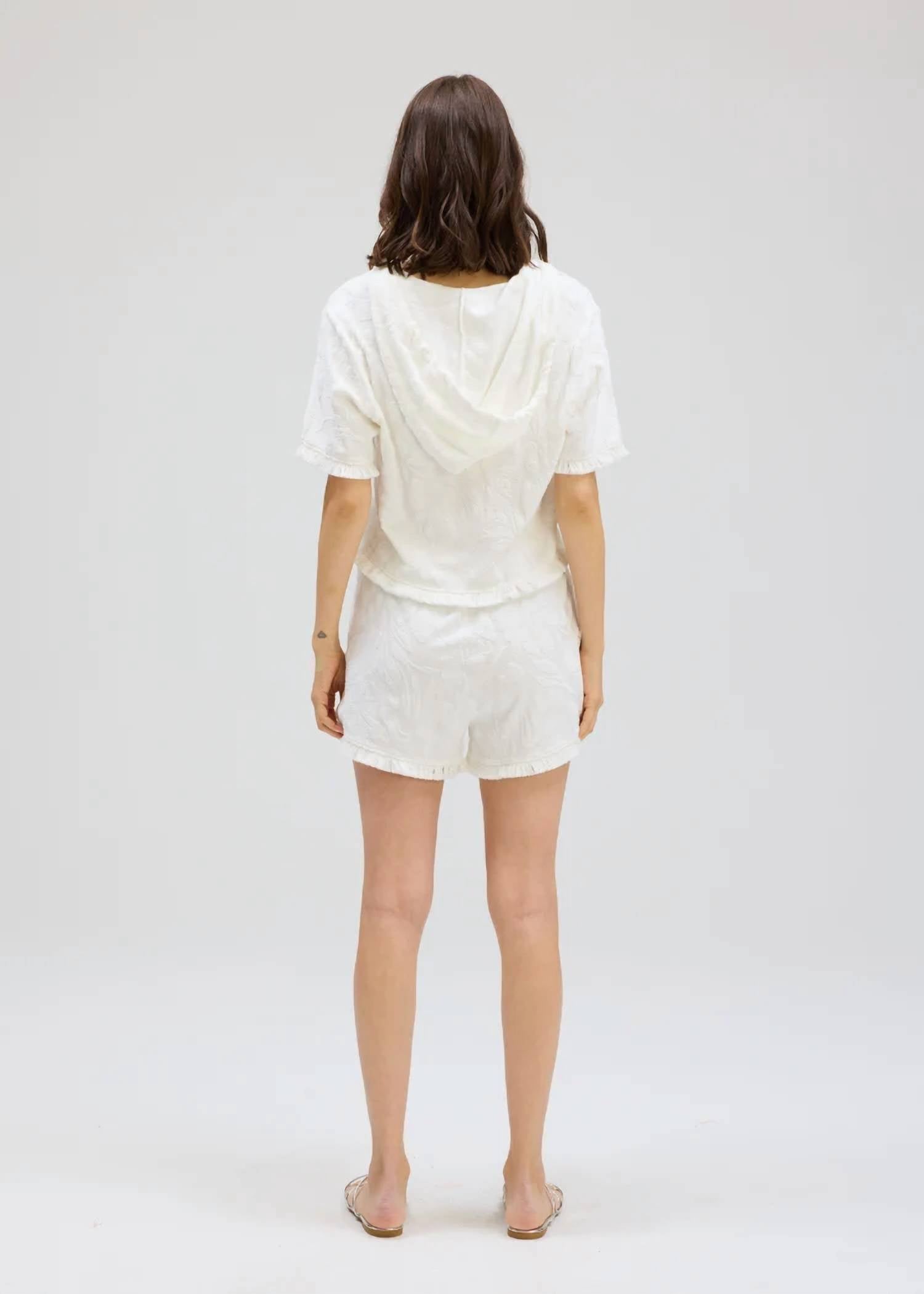 Allison - Capri Drawstring Shorts