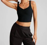 Beyond Yoga - Impulse Ribbed Cropped Tank Top