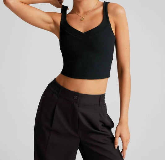 Beyond Yoga - Impulse Ribbed Cropped Tank Top
