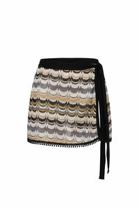 Allison New York - Paloma Sarong Wrap Skirt