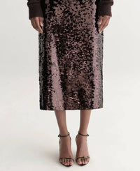 A.L.C. - Kali Sequin Midi Skirt