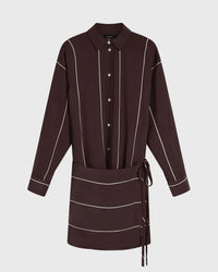 Bondi Born - Orta Silk Wrap Mini Dress