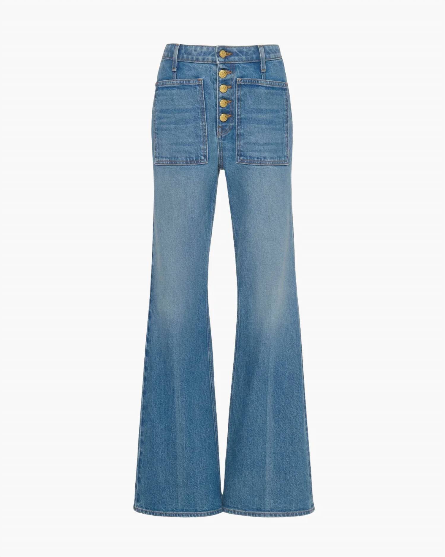 Ulla Johnson - Stretch Lou Flare Jean