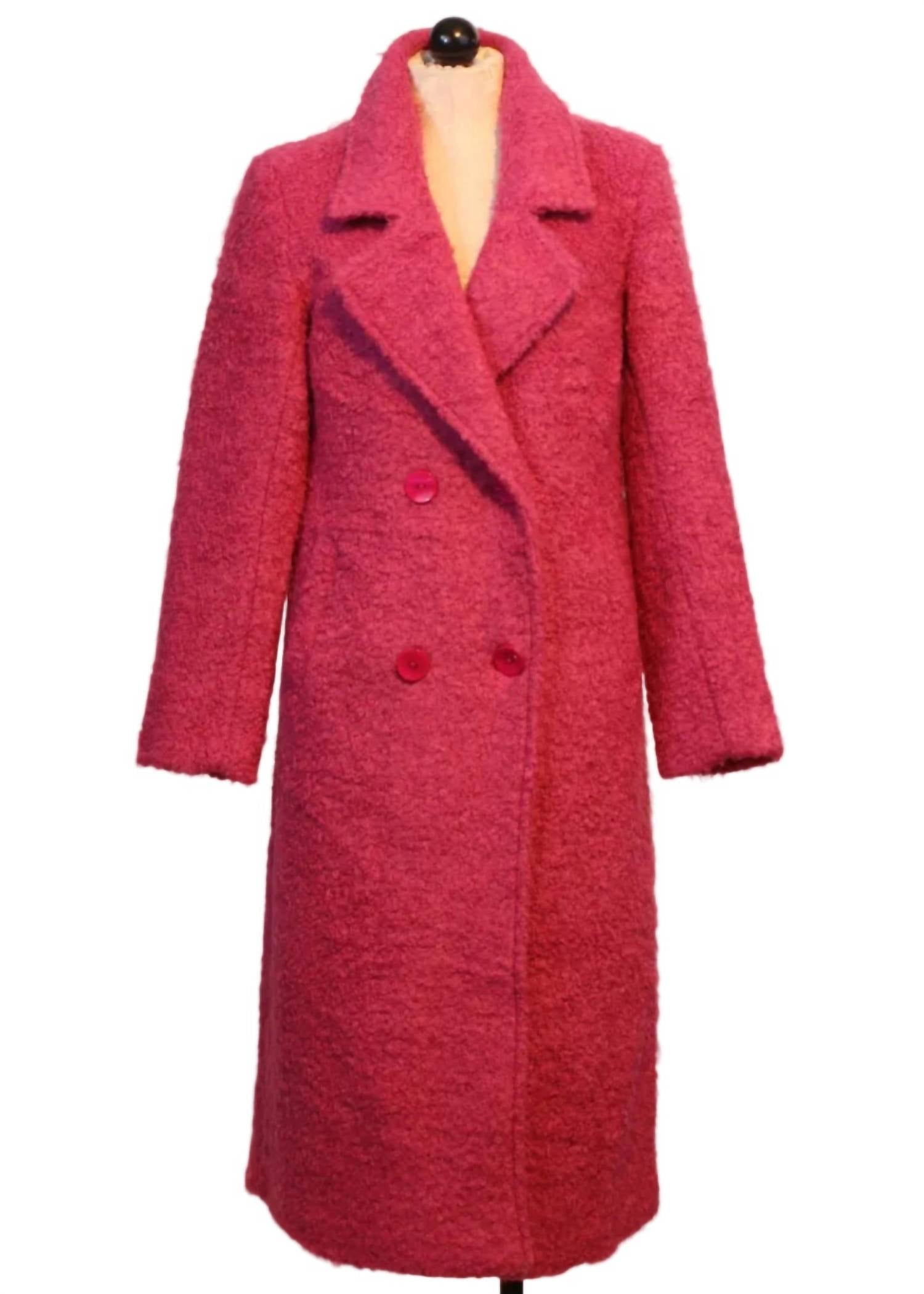 Alison Sheri - Women's Textured Wool Coat