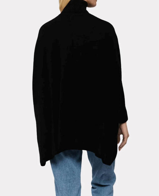 Brodie Cashmere - Jojo Turtleneck Poncho