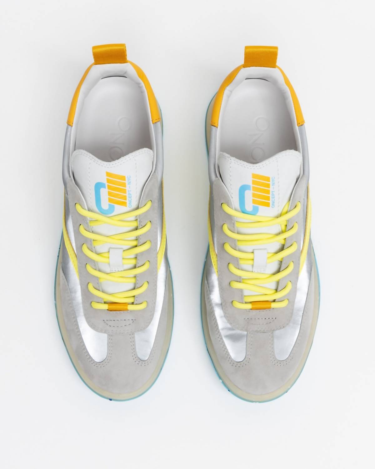 Oncept Women's Panama Sneakers in silver flash - women's sneaker - detail view