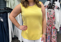 Multiples - High Neck Tank Top