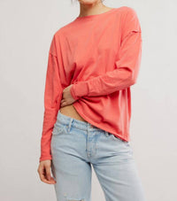 Free People - Nina Long Sleeve Tee