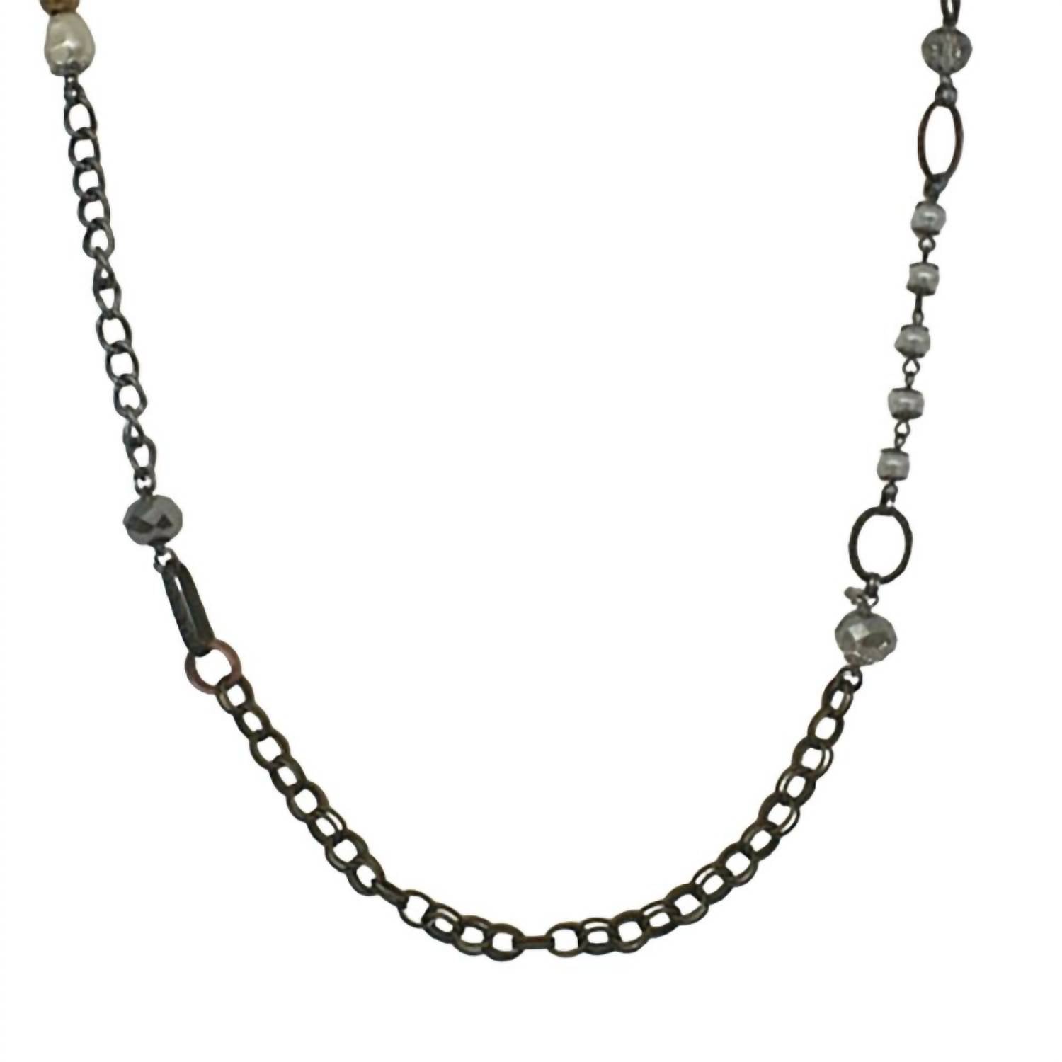 Legend Or Lies - Women's Beads Long Asymmetric Chain