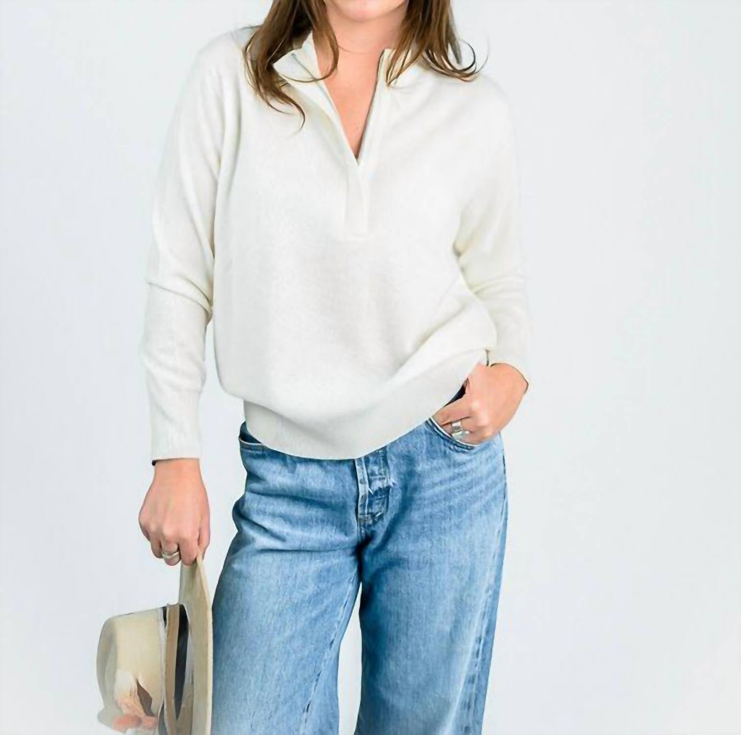 Archer Cashmere - Aspen Zip Sweater