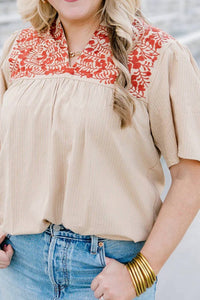 Layerz Clothing - Reece V-neck Top