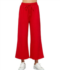 SEE AND BE SEEN Collared Textured Loungewear Set - women's sleepwear - view 4