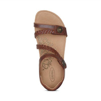 Aetrex - Women's Jillian Braided Quarter Strap Sandal