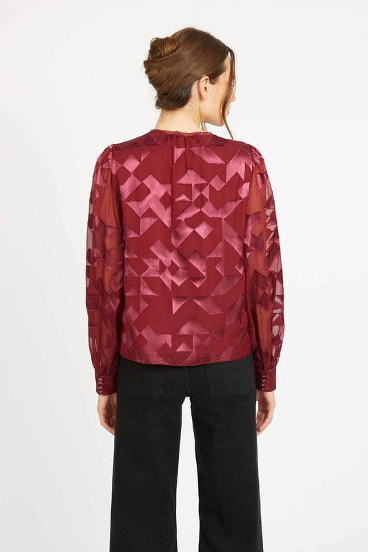 Caballero - Ruby V Neck Top