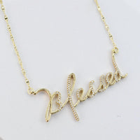Treasure Jewels - Women's Blessed Necklace