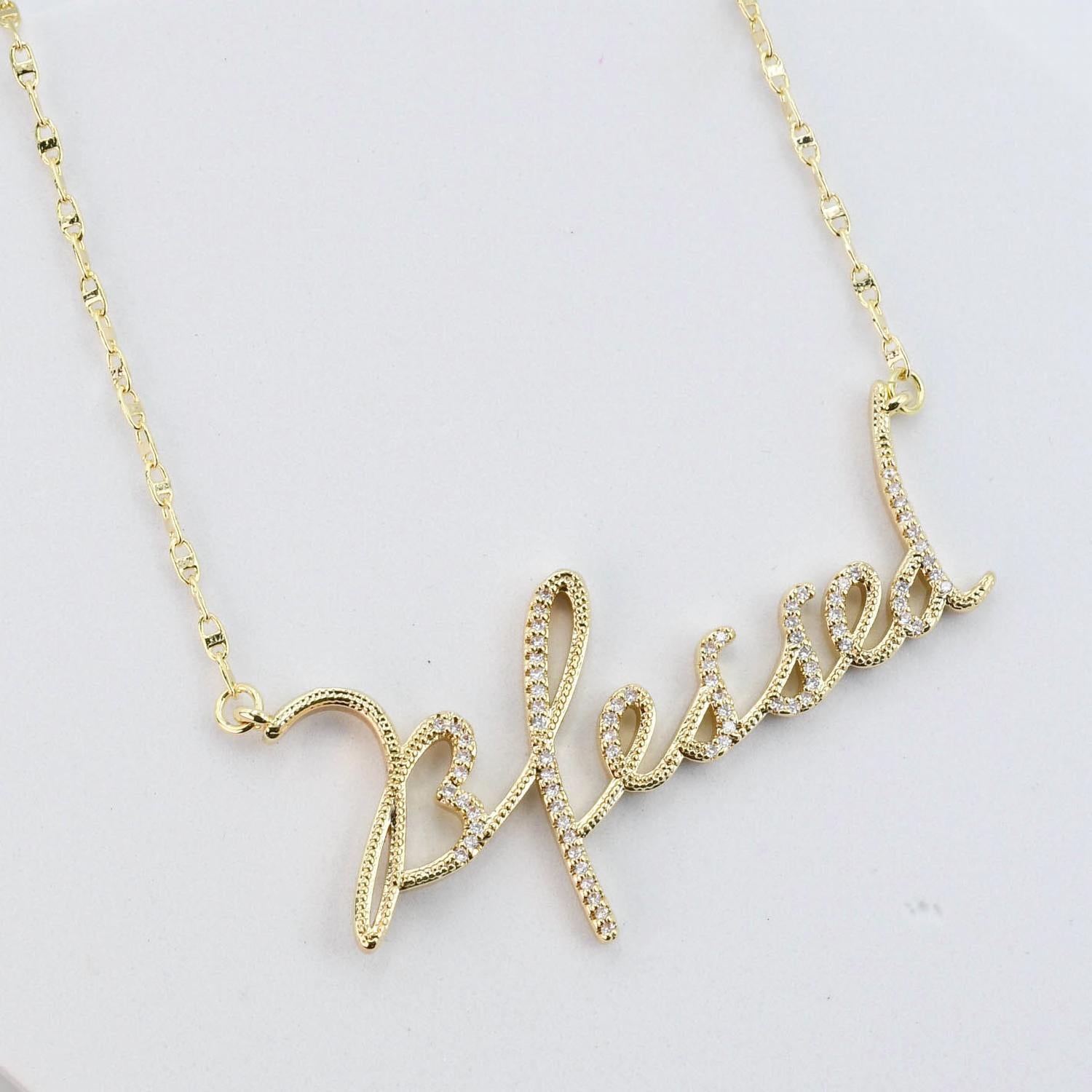 Treasure Jewels - Women's Blessed Necklace