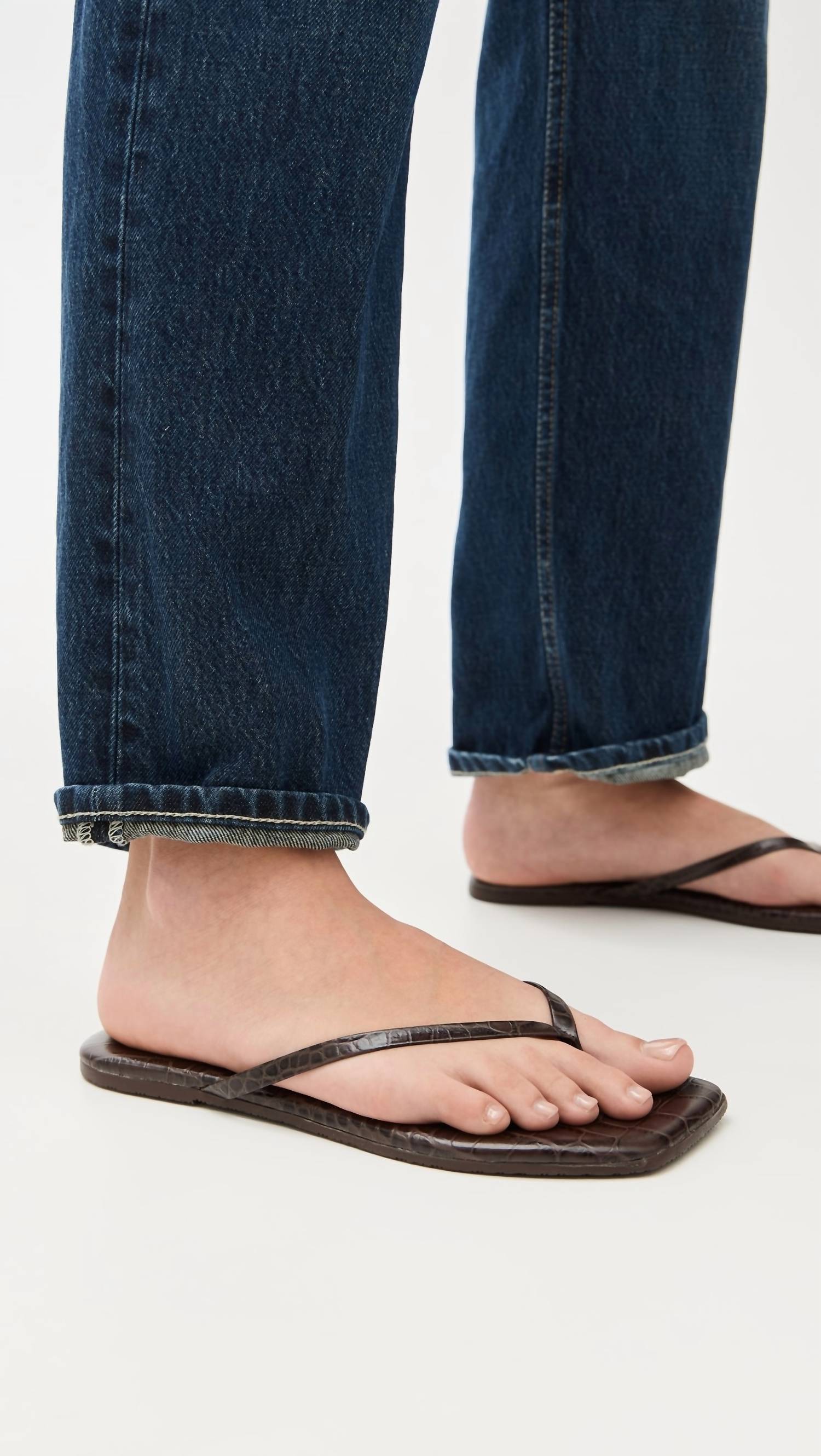 Tkees - Women's Square Toe Lily Flip Flops