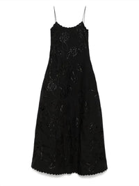 Bernadette - Petit Beurre Embroidered Dress