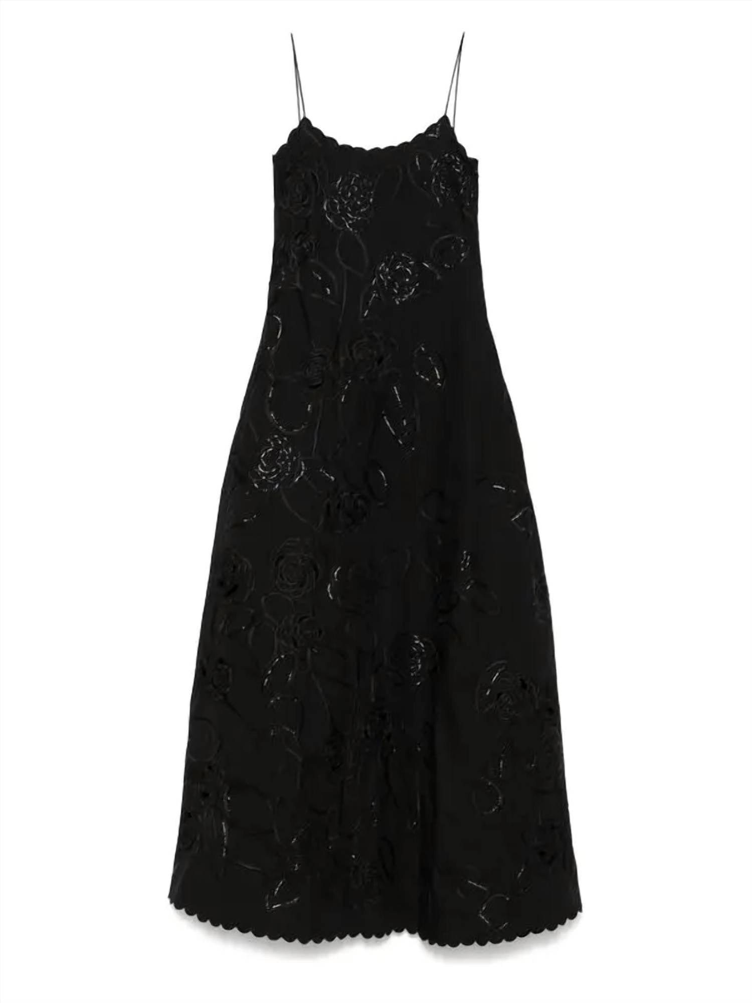 Bernadette - Petit Beurre Embroidered Dress