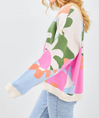 Polagram - Memories of Before Floral Sweater