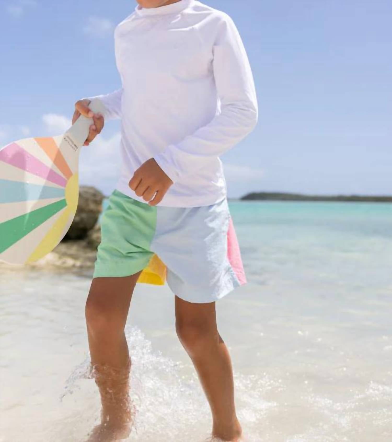 The Beaufort Bonnet Company - Country Club Colorblock Trunks