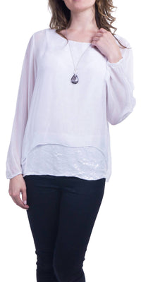 Gigi Moda - Tara Long Sleeve Blouse