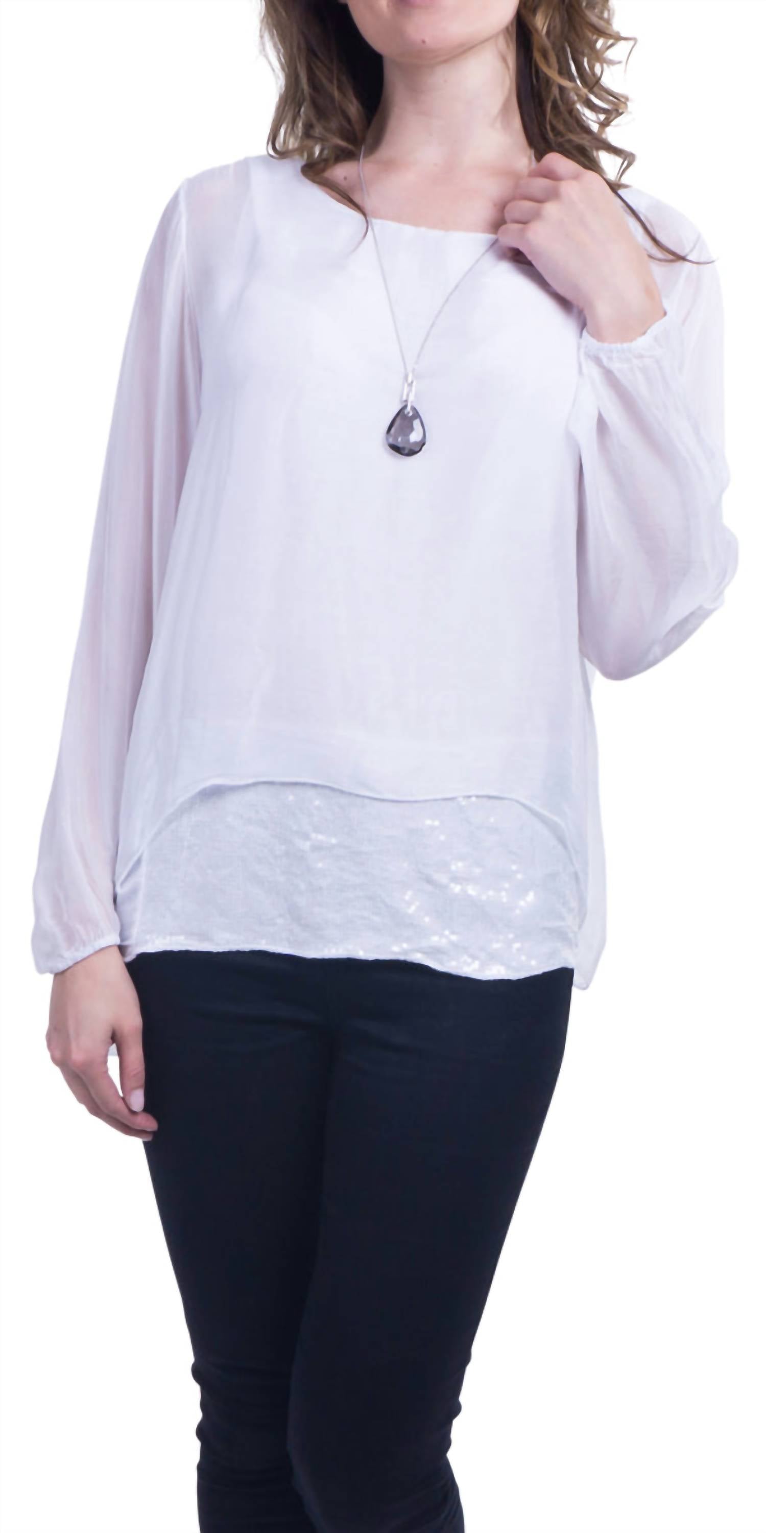 Gigi Moda - Tara Long Sleeve Blouse
