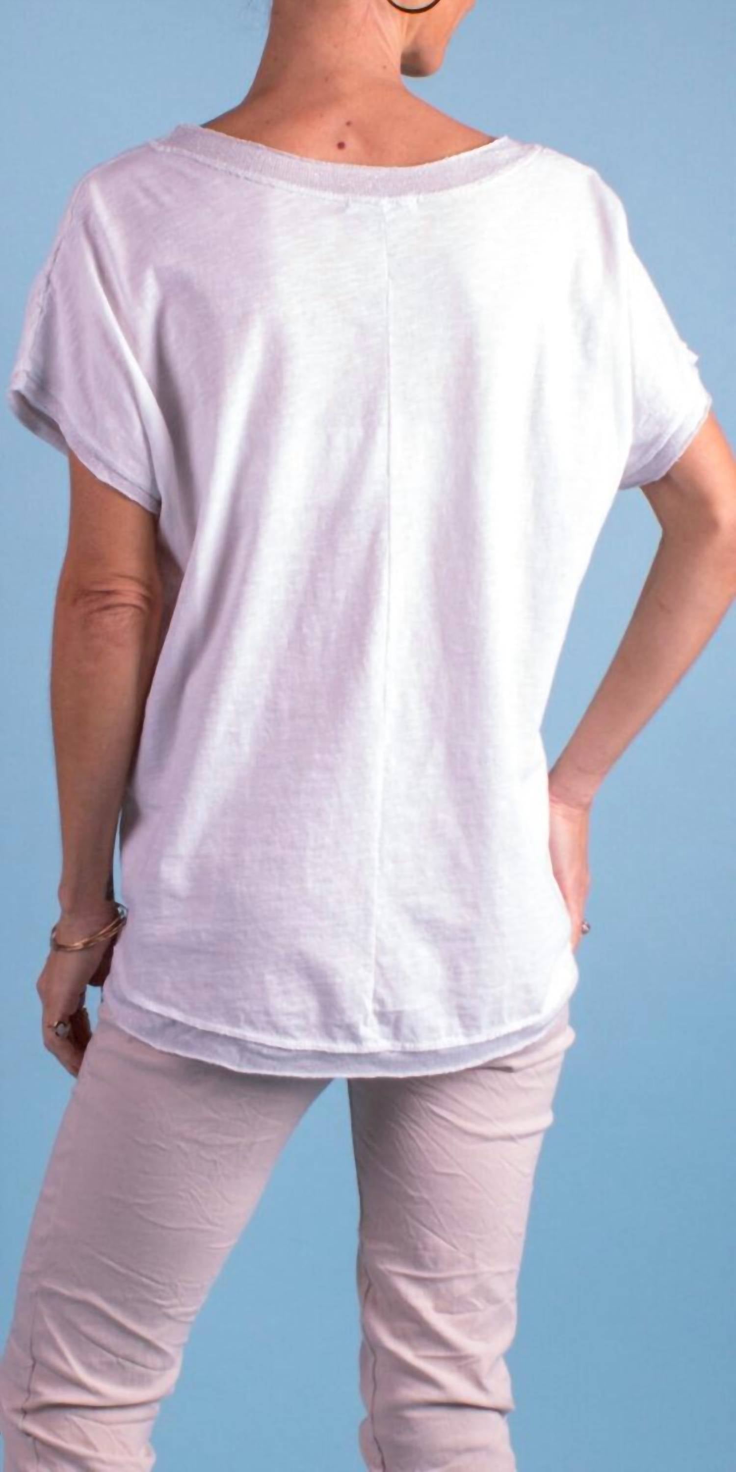 Gigi Moda - Nico Linen Top