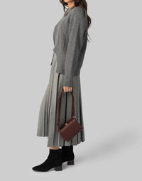 Plan C - Pleated Midi Skirt