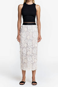 Smythe - Applique Pencil Skirt