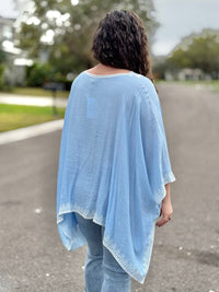 Coco + Carmen - Amaryllis Poncho Top