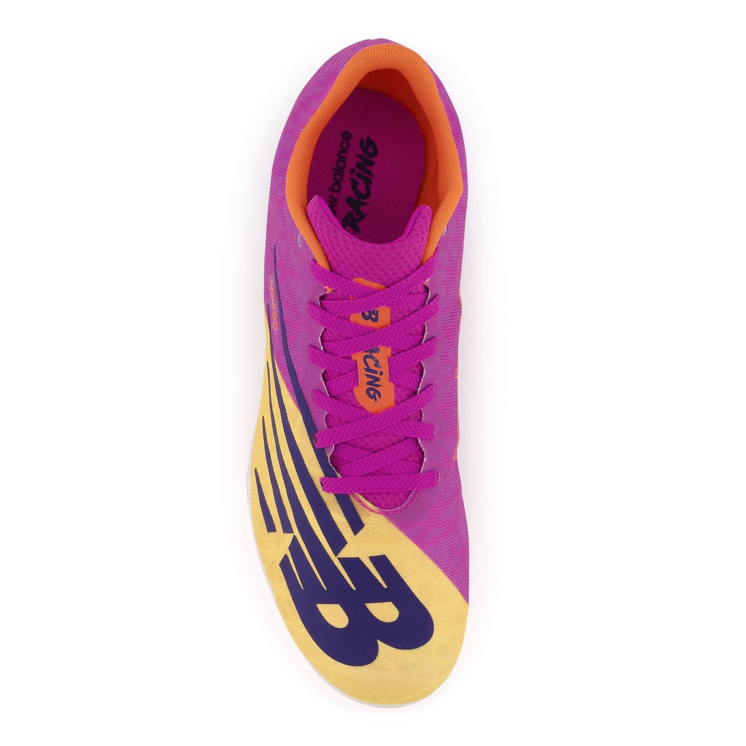 New Balance Unisex Track Spike Running Shoes in vibrant apricot magneta pop - women's shoe - view 4