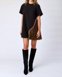 Crosby by Mollie Burch Graham Dress in black ink - women's dress - alternate view