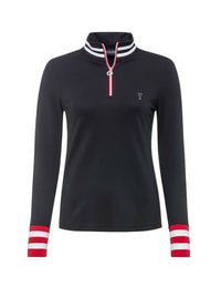 CLASSIC TRICOLOR TROYER SWEATER